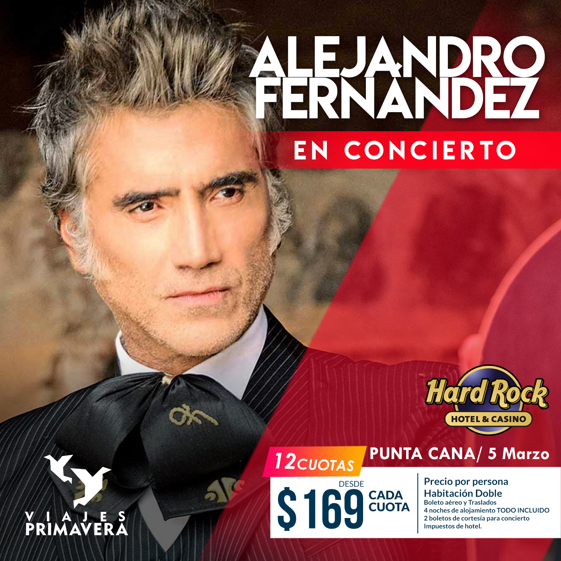 Alejandro Fernandez en Concierto Viajes Primavera