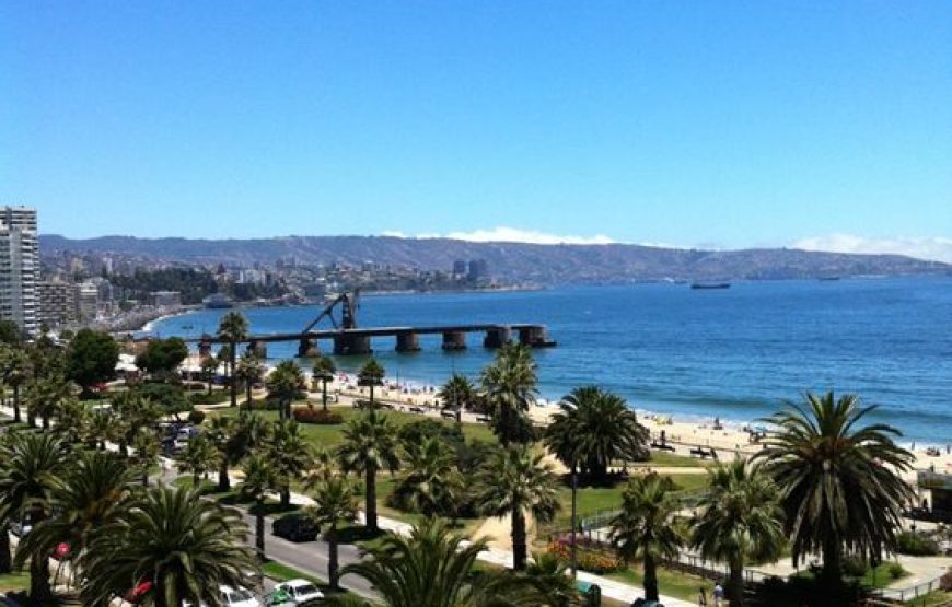 Tour de día completo Valparaíso, Viña del Mar y viñedo Casablanca  desde Santiago